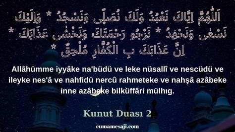 Cenabet Duası’nın Önemi ve Uygulama Şekli