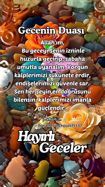 Hayırlı Geceler Duası ile Gecenizi Aydınlatın